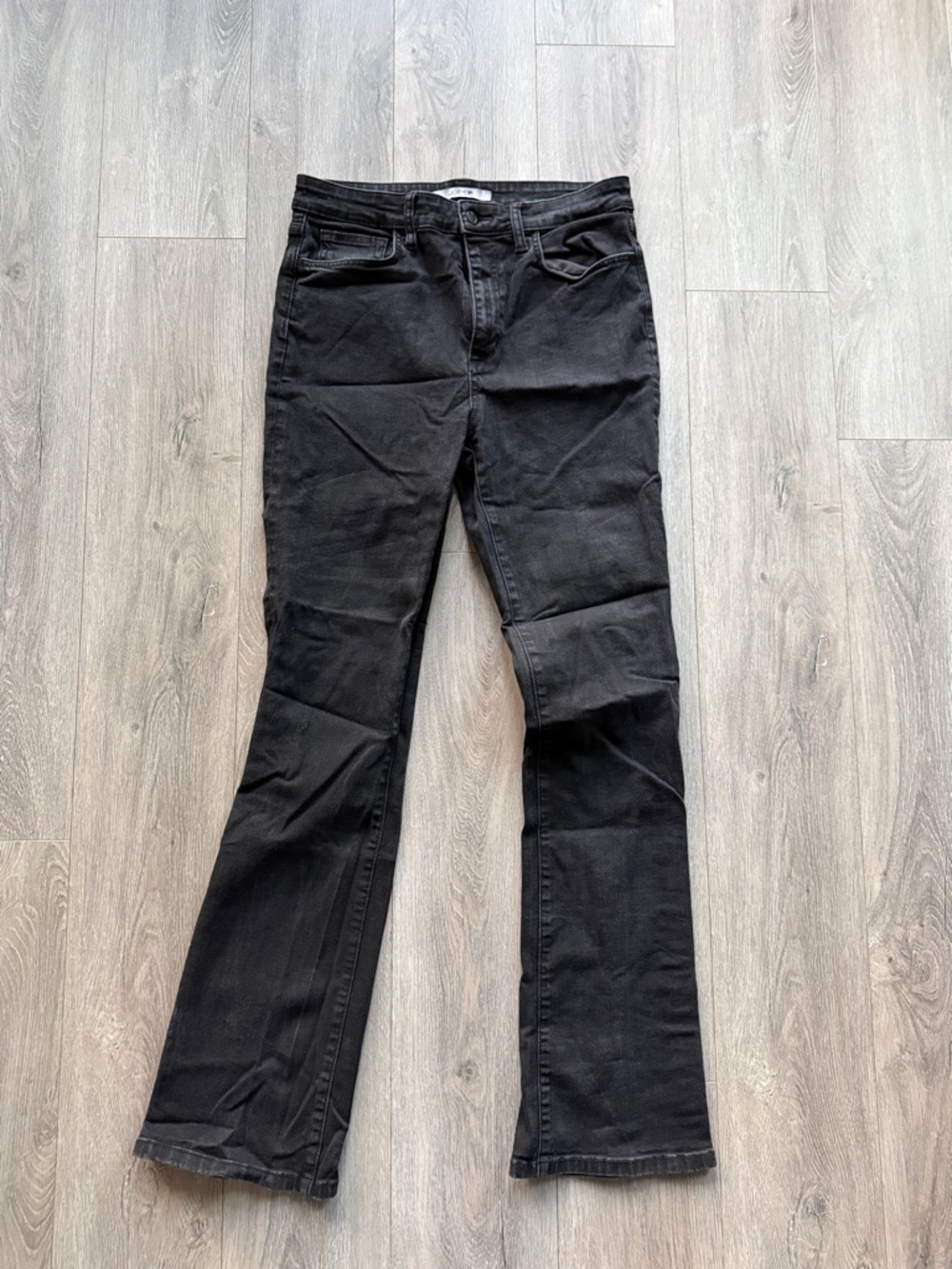Joe's Jeans Black Flare Leg Jeans